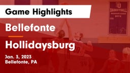Bellefonte  vs Hollidaysburg  Game Highlights - Jan. 3, 2023