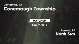 Matchup: Conemaugh Township vs. North Star  2016