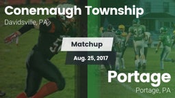 Matchup: Conemaugh Township vs. Portage  2017