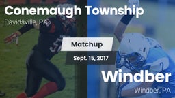 Matchup: Conemaugh Township vs. Windber  2017