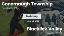 Matchup: Conemaugh Township vs. Blacklick Valley  2017