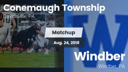 Matchup: Conemaugh Township vs. Windber  2018