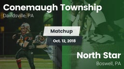 Matchup: Conemaugh Township vs. North Star  2018