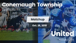 Matchup: Conemaugh Township vs. United  2018