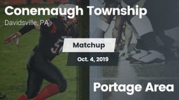 Matchup: Conemaugh Township vs. Portage Area 2019
