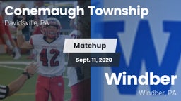 Matchup: Conemaugh Township vs. Windber  2020