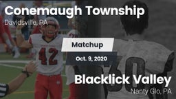 Matchup: Conemaugh Township vs. Blacklick Valley  2020