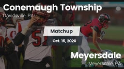 Matchup: Conemaugh Township vs. Meyersdale  2020
