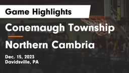 Conemaugh Township  vs Northern Cambria  Game Highlights - Dec. 15, 2023