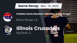 Recap: Christian Home Educators Fellowship (Baton Rouge) vs. Illinois Crusaders 2022