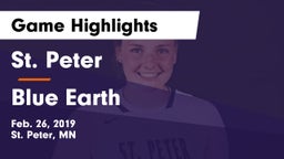 St. Peter  vs Blue Earth  Game Highlights - Feb. 26, 2019