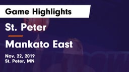 St. Peter  vs Mankato East  Game Highlights - Nov. 22, 2019