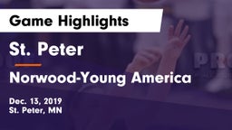 St. Peter  vs Norwood-Young America  Game Highlights - Dec. 13, 2019