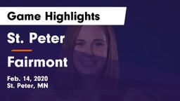 St. Peter  vs Fairmont  Game Highlights - Feb. 14, 2020