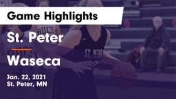 St. Peter  vs Waseca  Game Highlights - Jan. 22, 2021