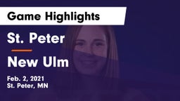 St. Peter  vs New Ulm  Game Highlights - Feb. 2, 2021