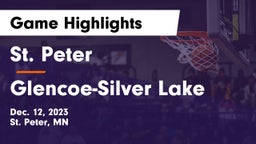 St. Peter  vs Glencoe-Silver Lake  Game Highlights - Dec. 12, 2023