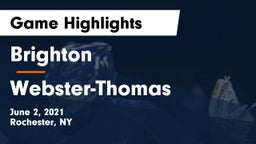 Brighton  vs Webster-Thomas  Game Highlights - June 2, 2021