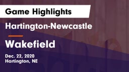 Hartington-Newcastle  vs Wakefield  Game Highlights - Dec. 22, 2020