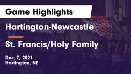 Hartington-Newcastle  vs St. Francis/Holy Family Game Highlights - Dec. 7, 2021