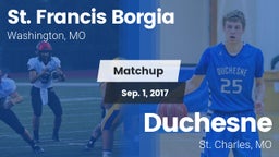Matchup: St. Francis Borgia vs. Duchesne  2017