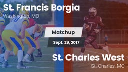 Matchup: St. Francis Borgia vs. St. Charles West  2017