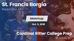 Matchup: St. Francis Borgia vs. Cardinal Ritter College Prep 2018