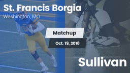 Matchup: St. Francis Borgia vs. Sullivan  2018