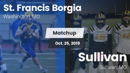 Matchup: St. Francis Borgia vs. Sullivan  2019