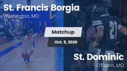 Matchup: St. Francis Borgia vs. St. Dominic  2020