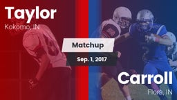 Matchup: Taylor  vs. Carroll  2017