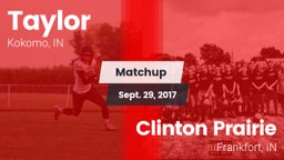 Matchup: Taylor  vs. Clinton Prairie  2017
