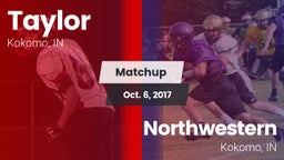 Matchup: Taylor  vs. Northwestern  2017