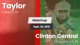 Matchup: Taylor  vs. Clinton Central  2019