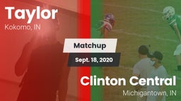 Matchup: Taylor  vs. Clinton Central  2020