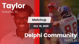 Matchup: Taylor  vs. Delphi Community  2020