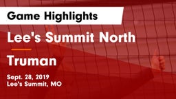 Lee's Summit North  vs Truman  Game Highlights - Sept. 28, 2019