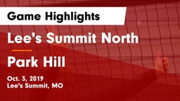 Lee's Summit North  vs Park Hill  Game Highlights - Oct. 3, 2019