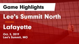 Lee's Summit North  vs Lafayette  Game Highlights - Oct. 5, 2019