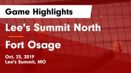 Lee's Summit North  vs Fort Osage  Game Highlights - Oct. 23, 2019