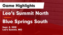Lee's Summit North  vs Blue Springs South  Game Highlights - Sept. 8, 2020