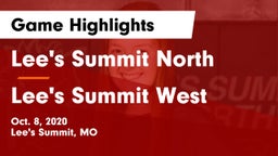 Lee's Summit North  vs Lee's Summit West  Game Highlights - Oct. 8, 2020