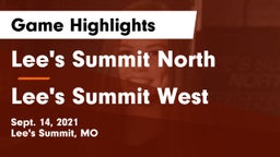 Lee's Summit North  vs Lee's Summit West  Game Highlights - Sept. 14, 2021