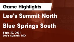 Lee's Summit North  vs Blue Springs South  Game Highlights - Sept. 30, 2021