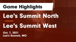 Lee's Summit North  vs Lee's Summit West  Game Highlights - Oct. 7, 2021