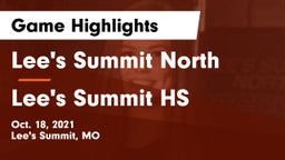 Lee's Summit North  vs Lee's Summit HS Game Highlights - Oct. 18, 2021