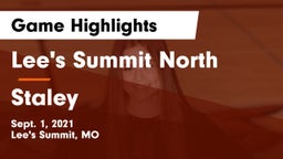 Lee's Summit North  vs Staley  Game Highlights - Sept. 1, 2021