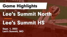 Lee's Summit North  vs Lee's Summit HS Game Highlights - Sept. 1, 2022