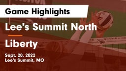 Lee's Summit North  vs Liberty  Game Highlights - Sept. 20, 2022