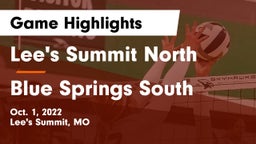 Lee's Summit North  vs Blue Springs South  Game Highlights - Oct. 1, 2022
